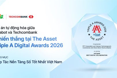 Giải pháp Akabot Agentic Automation của FPT chiến thắng giải thưởng The Asset Triple A Awards 2026 với Trung tâm cộng tác Người & Đồng nghiệp ảo