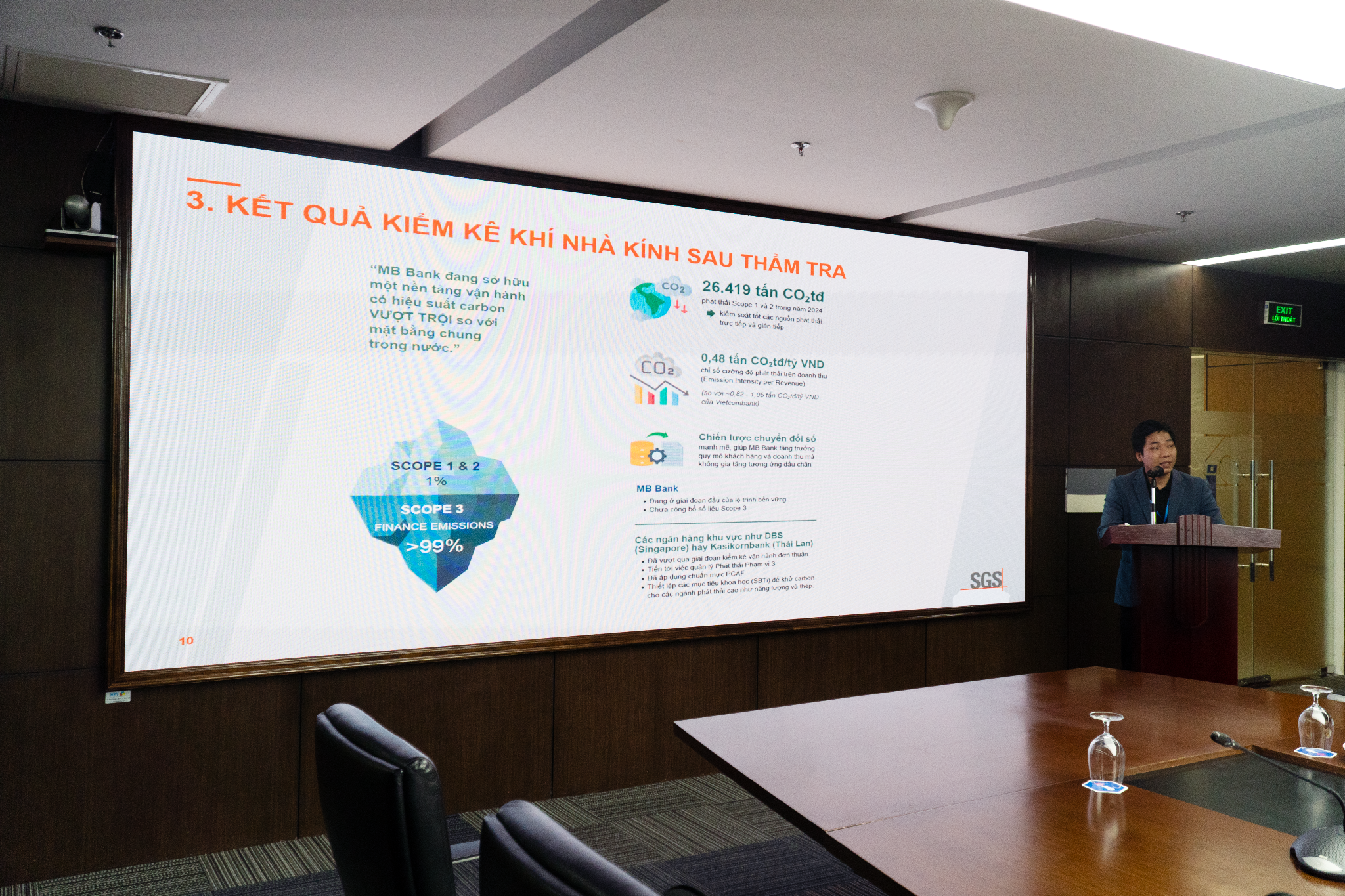 FPT và SGS Việt Nam bắt tay tạo lập mô hình hợp tác tích hợp công nghệ – chứng nhận trong kiểm kê khí nhà kính 6 Mb Bank Nhận Chứng Thư Iso 14064 1 Từ Sgs Việt Nam Cho Báo Cáo Kiểm Kê Khí Nhà Kính Xây Dựng Trên Nền Tảng Vertzéro Của Fpt 1774605278