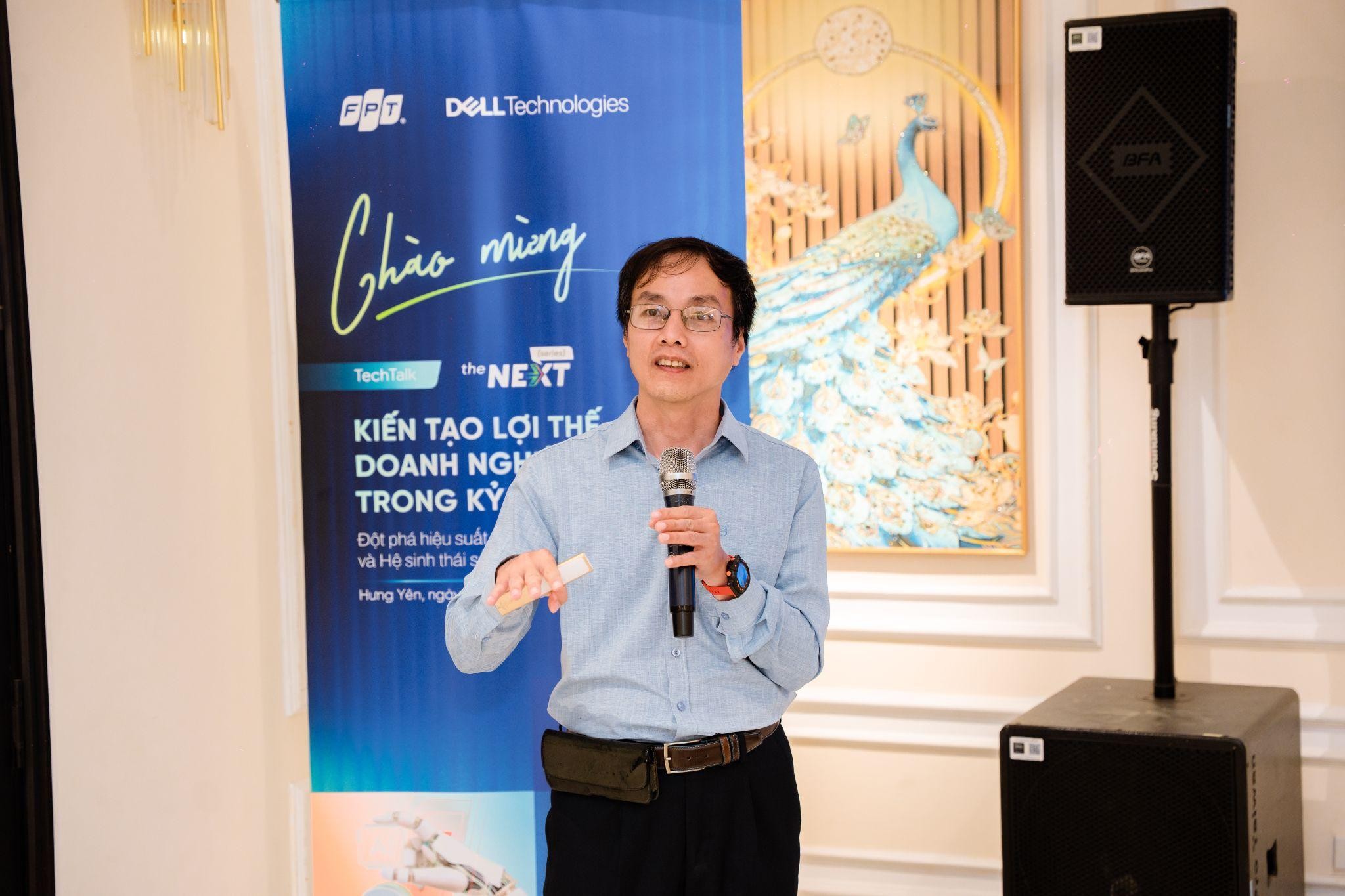 FPT và Dell Technologies kiến tạo đột phá hiệu suất cho doanh nghiệp trong kỷ nguyên AI 7 Chuyên Gia Dell Technologies đã Trình Bày Những ý Tưởng Công Nghệ Trong Giải Pháp Dell Automation Platform Hướng Tới Tối ưu Hóa Và Tạo Lợi Thế Cạnh Tranh Về Năng Suất Cho Các Doanh Nghiệp 1777351284