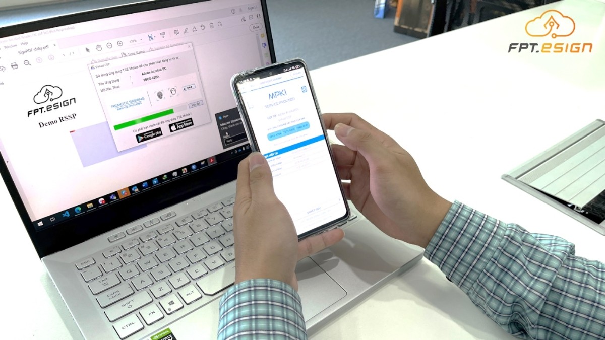 FPT đồng hành cùng Techcombank ra mắt ứng dụng vượt trội T-Shop, hỗ trợ hộ kinh doanh số hóa bán hàng và tuân thủ thuế 6 Giải Pháp Chữ Ký Số Từ Xa Fpt.esign Cho Phép Người Dùng Hoàn Tất Quy Trình Ký Và Phát Hành Hóa đơn Ngay Trên Thiết Bị Di động Hoặc Máy Tính 1775622730