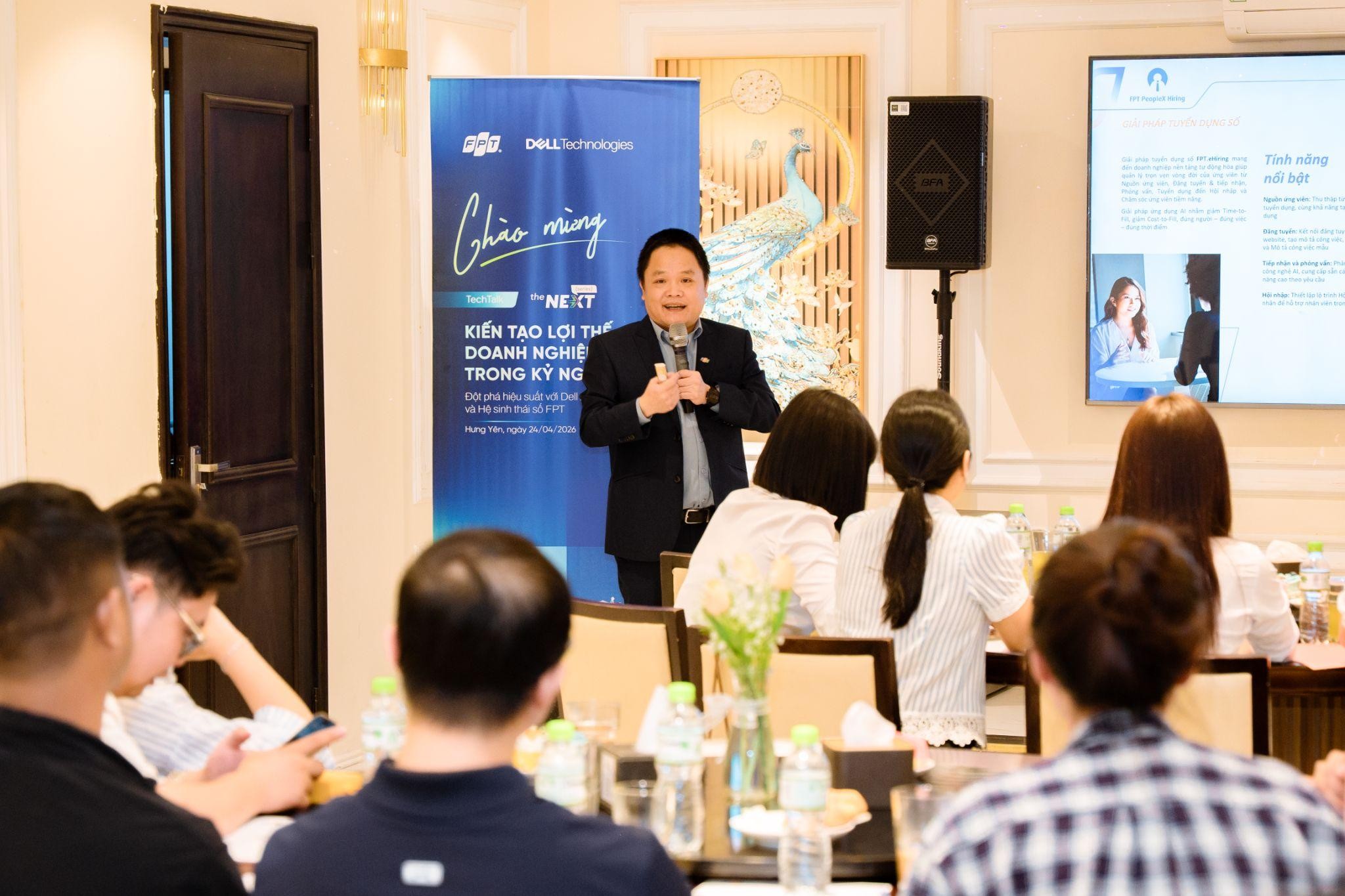 FPT và Dell Technologies kiến tạo đột phá hiệu suất cho doanh nghiệp trong kỷ nguyên AI 6 Ông Chu Mạnh Hướng Giám đốc Khối Tư Vấn Doanh Nghiệp, Fpt Is, Tập đoàn Fpt Chỉ Ra Các Xu Hướng Chuyển đổi Số Hiện Nay Trong Doanh Nghiệp Fdi 1777351285