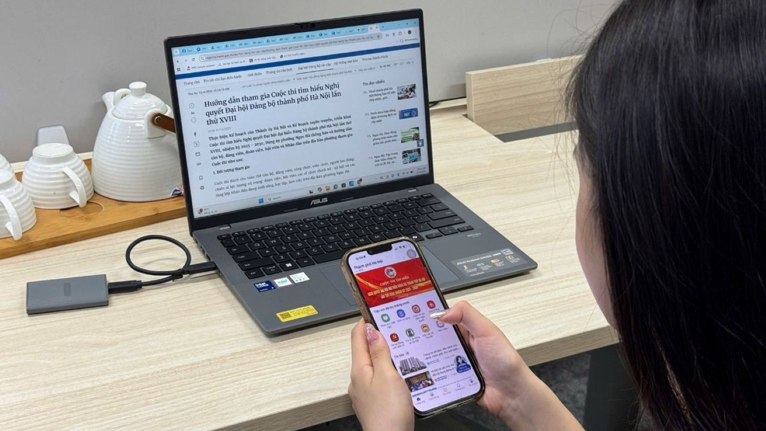 Khaothi.Online đồng hành cùng Hà Nội triển khai cuộc thi tuyên truyền trực tuyến tích hợp trên app iHanoi 1 672671471 1432228352254979 7572613345478166120 N 1779953309