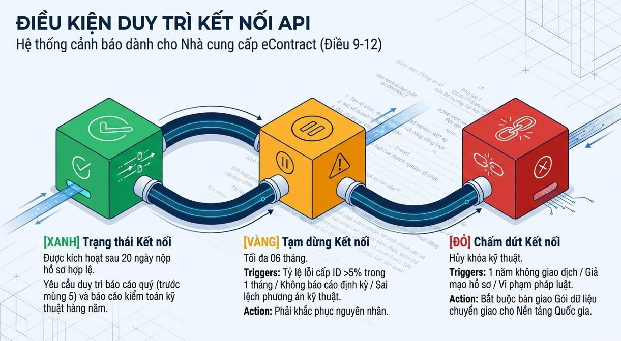 Giải mã Thông tư 08/2026/TT-BNV: Hợp đồng lao động điện tử vận hành thế nào từ 01/07/2026? 17 8 Hop Dong Lao Dong Dien Tu điều Kiện Duy Trì Kết Nối Api 1779704401
