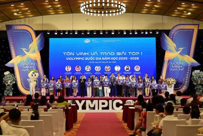 “Vươn mình rực rỡ” – Dấu ấn tại Lễ trao giải Violympic năm học 2025-2026