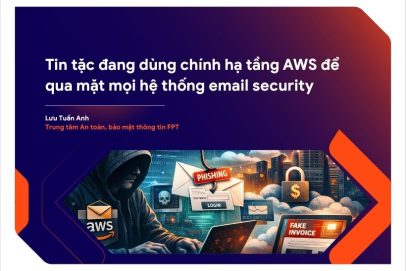 Tin tặc đang dùng chính hạ tầng AWS để qua mặt mọi hệ thống email security