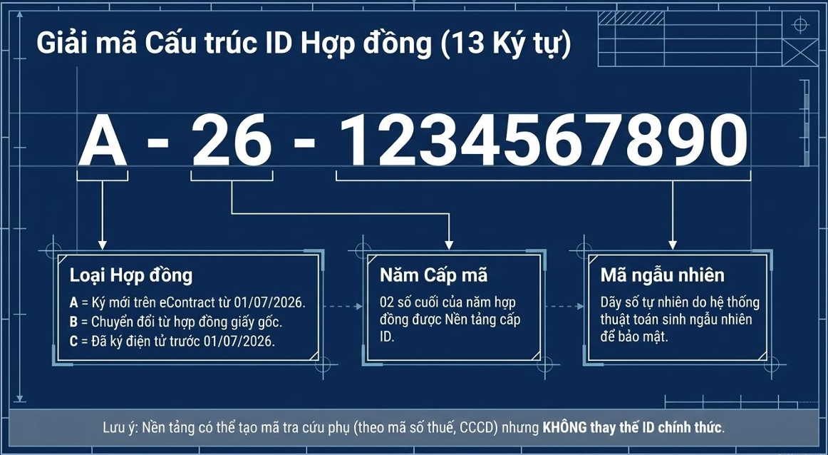Giải mã Thông tư 08/2026/TT-BNV: Hợp đồng lao động điện tử vận hành thế nào từ 01/07/2026? 11 Hop Dong Lao Dong Dien Tu Cau Truc 13 Ky Tu 1779704110