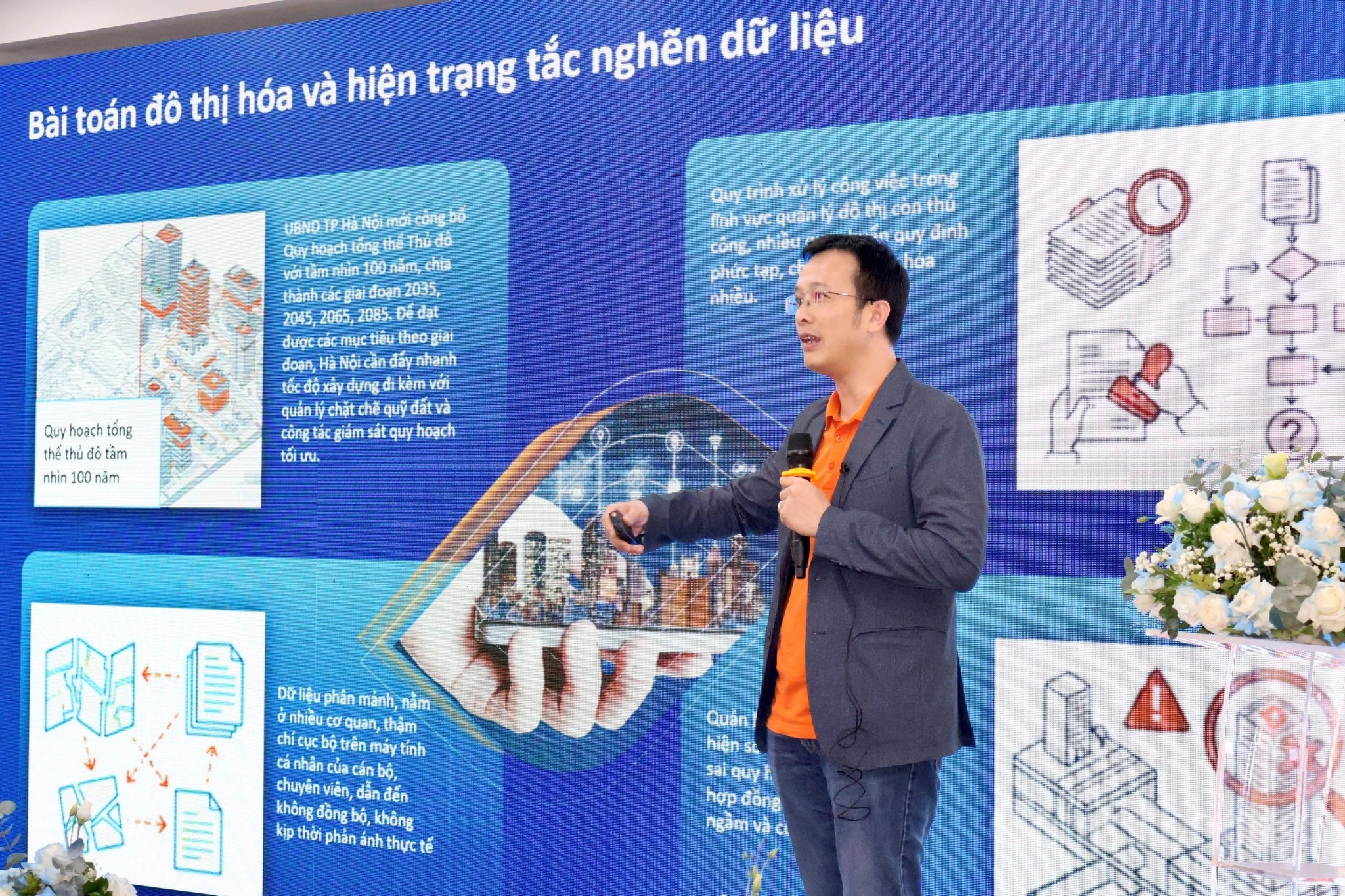 Lãnh đạo FPT đề xuất triển khai mô hình bản sao số đô thị trong quản lý xây dựng thành phố thông minh 4 Ông Trần Tuấn Anh, Phó Chủ Tịch, Giám đốc Sản Phẩm Fpt Is, Tập đoàn Fpt Phát Biểu Tại Sự Kiện Tại Diễn đàn 1779165575