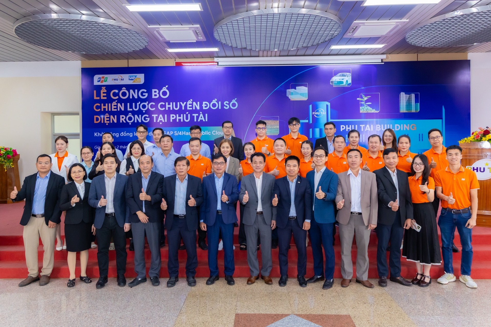 Phú Tài và FPT thiết lập cột mốc mới: Vận hành thành công Cloud ERP cho 5 đơn vị ngành đá thần tốc trong 03 tháng 6 Phú Tài Và Fpt Tổ Chức Lễ Công Bố Chiến Lược Chuyển đổi Số Diện Rộng Dự án Sap S4hana Public Cloud Edition 1778236259