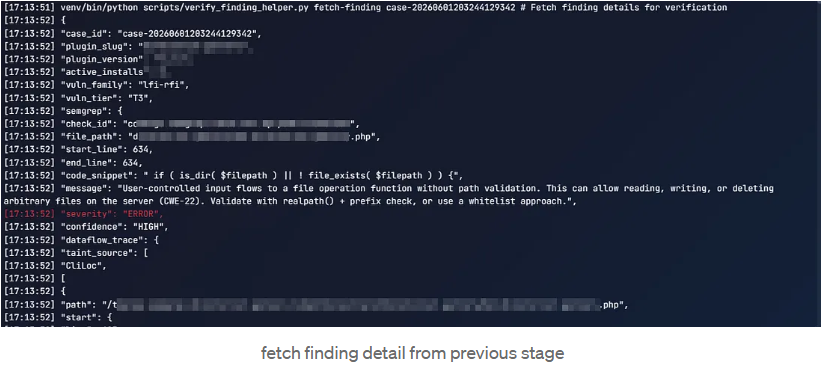 Xây dựng framework hỗ trợ phát hiện lỗ hổng WordPress bằng AI 29 Fetch Phát Hiện Lỗ Hổng WordPress Bằng Ai 1781177989