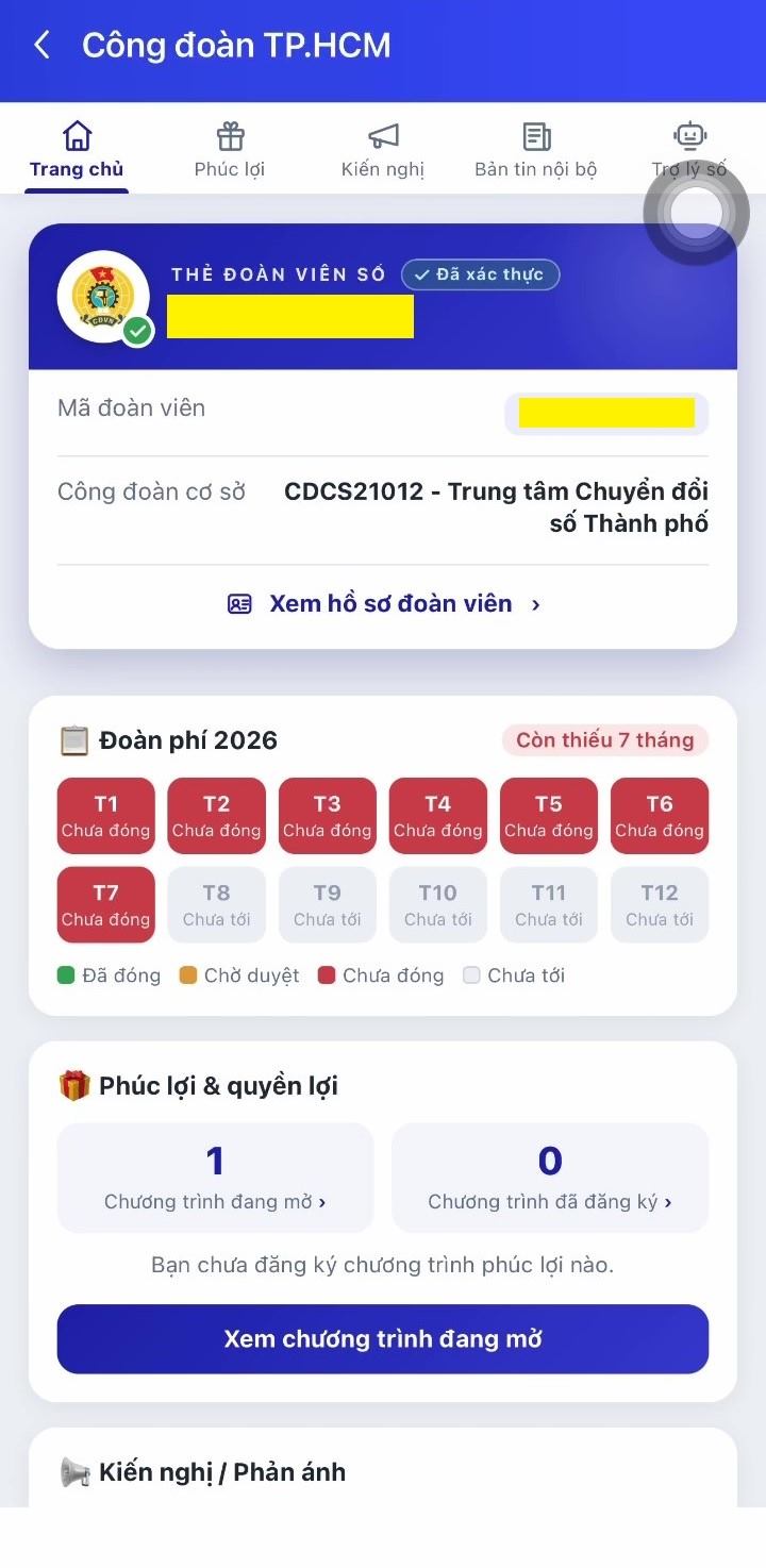 Ra mắt Mini App "Công đoàn TP.HCM": Đưa tiện ích Công đoàn đến gần hơn với đoàn viên trên nền tảng số 10 A11 1787630226