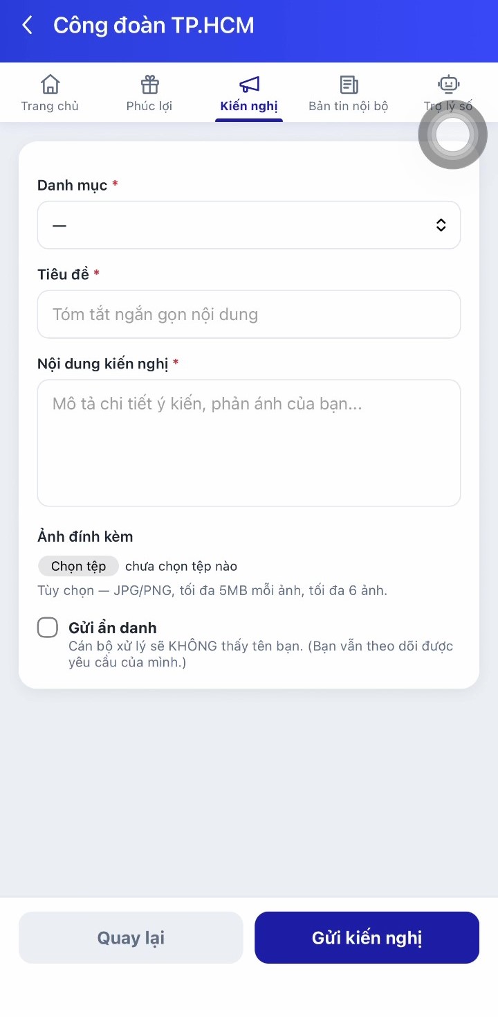 Ra mắt Mini App "Công đoàn TP.HCM": Đưa tiện ích Công đoàn đến gần hơn với đoàn viên trên nền tảng số 12 A3 1787629809
