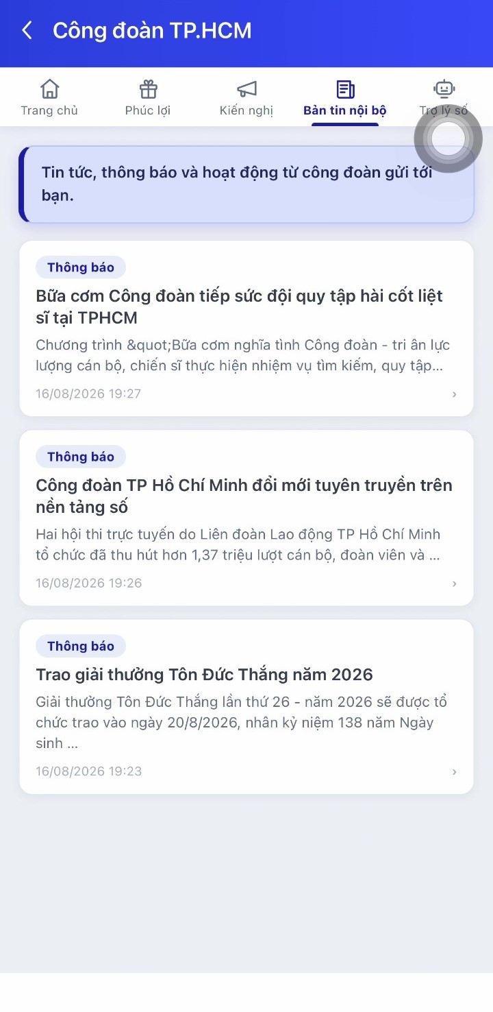 Ra mắt Mini App "Công đoàn TP.HCM": Đưa tiện ích Công đoàn đến gần hơn với đoàn viên trên nền tảng số 13 A4 1787629807