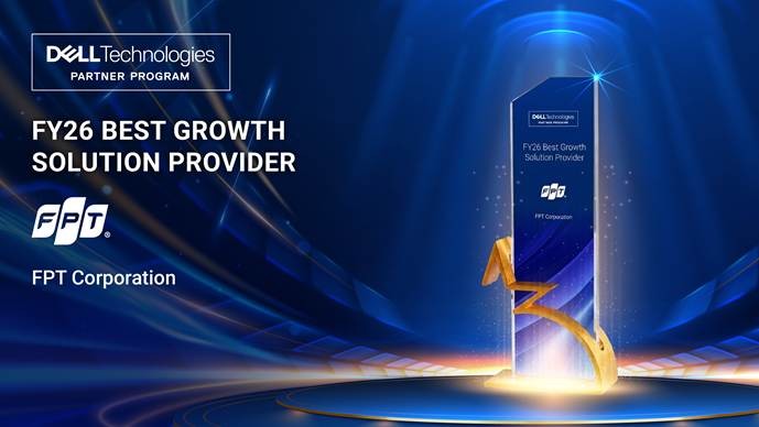 FPT được Dell Technologies vinh danh “Best Growth Solution Provider” FY26 6 Giải Thưởng Tiếp Tục Khẳng định Vị Thể Của Fpt đối Tác Duy Trì Hạng Cao Nhất Của Dell Trong Hơn Một Thập Kỷ 1786951800