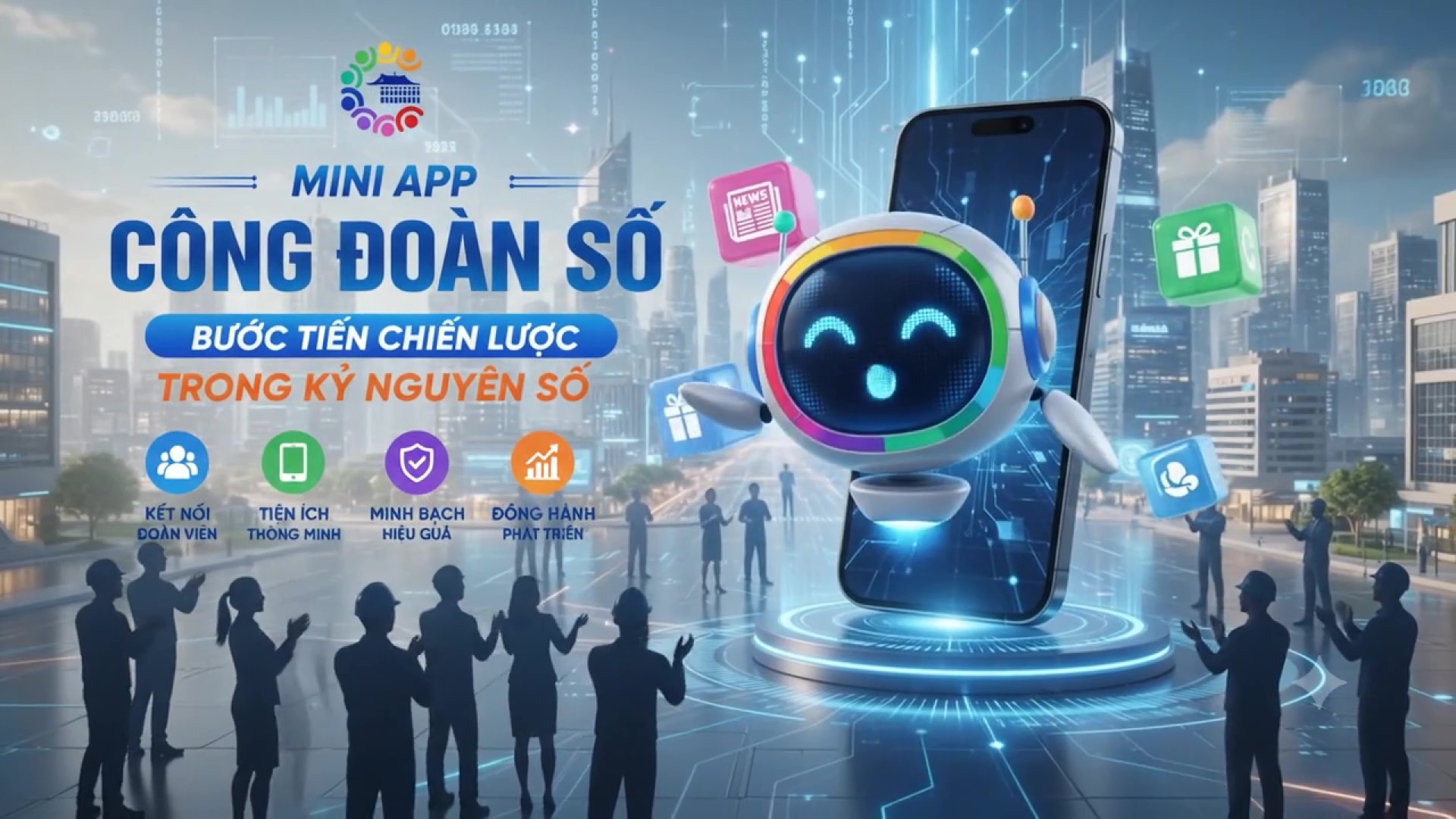 Ra mắt Mini App "Công đoàn TP.HCM": Đưa tiện ích Công đoàn đến gần hơn với đoàn viên trên nền tảng số 9 Mini App Công đoàn Số Bước Tiến Chiến Lược Trong Kỷ Nguyên Số Frame At 0m5s 1787629813