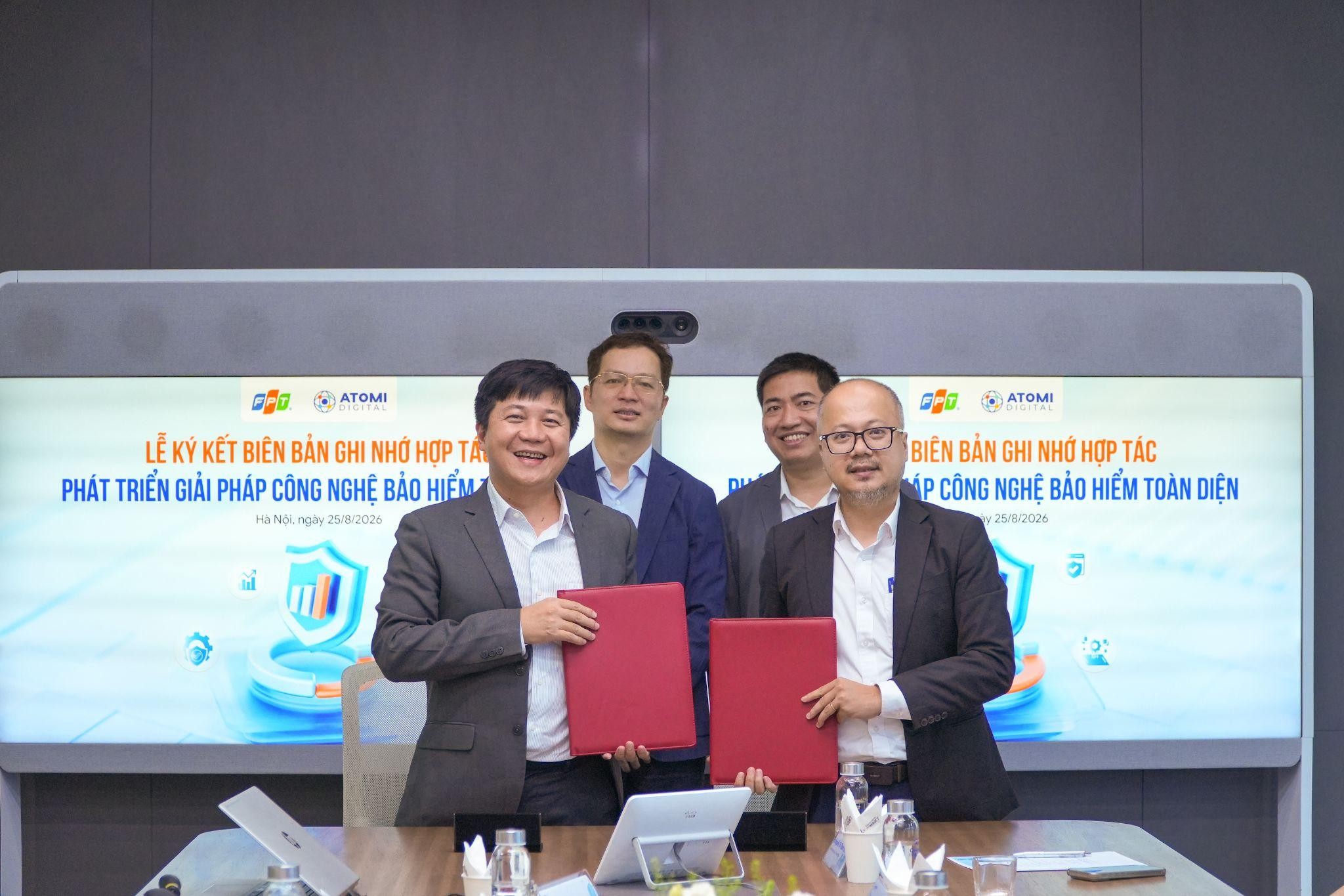 FPT và Atomi Digital ký kết MOU, hợp tác phát triển giải pháp công nghệ bảo hiểm toàn diện 6 Mou 2 1787738501