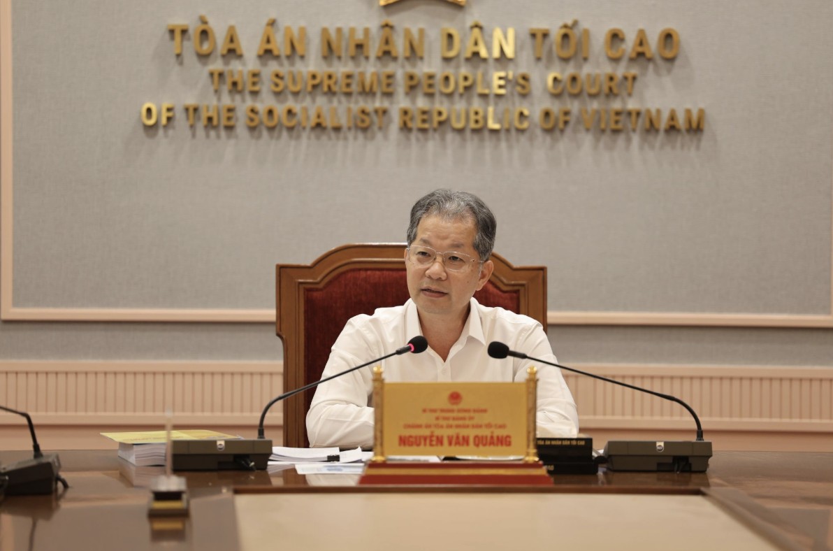 FPT đồng hành cùng Toà án nhân dân tối cao đẩy nhanh số hóa công tác điều hành 5 Chánh án Nguyễn Văn Quảng Ghi Nhận Và Biểu Dương Sự Phối Hợp Chặt Chẽ Giữa Cục Công Nghệ Thông Tin, Vụ Tổ Chức – Cán Bộ Và Fpt Trong Quá Trình Triển Khai 1789026499
