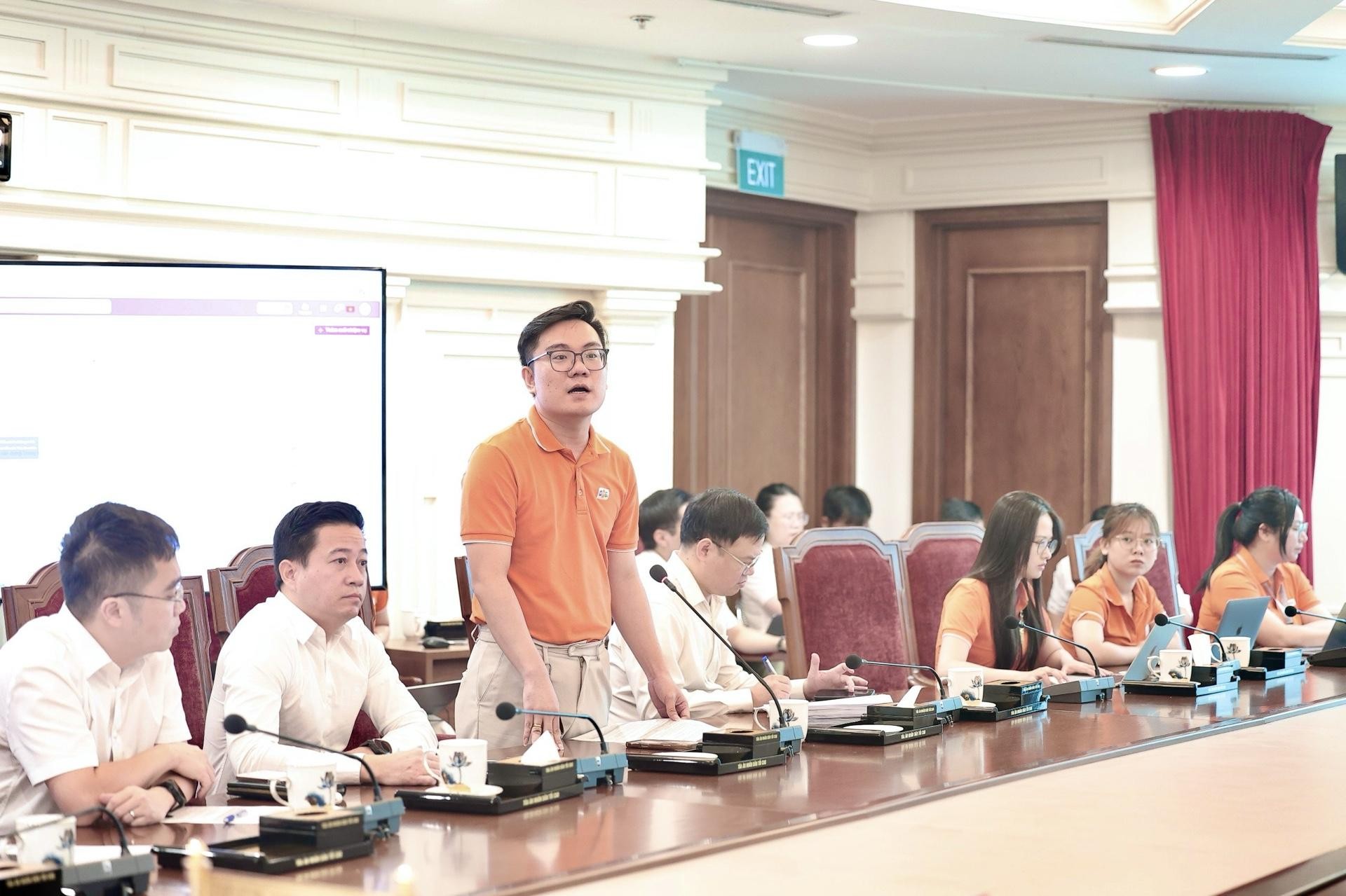 FPT đồng hành cùng Toà án nhân dân tối cao đẩy nhanh số hóa công tác điều hành 7 Đại Diện Fpt, Anh Lê Trung Hiếu, Báo Cáo Tiến độ Triển Khai Hệ Thống Và Trực Tiếp Demo Các Chức Năng Hệ Thống 1789026496