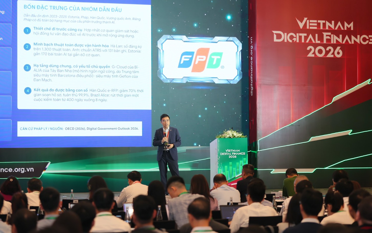 Lãnh đạo FPT: “Ngành Tài chính Việt Nam đang đứng trước cơ hội tiên phong chuyển đổi AI, FPT cam kết song hành lộ trình AI-First cùng ngành đến năm 2030” 4 Ông Nguyễn Hoàng Minh, Tập đoàn Fpt, Trình Bày Tham Luận “từ Mức độ Trưởng Thành Ai đến Hành động – Lộ Trình Ai First Cho Ngành Tài Chính 1790582233