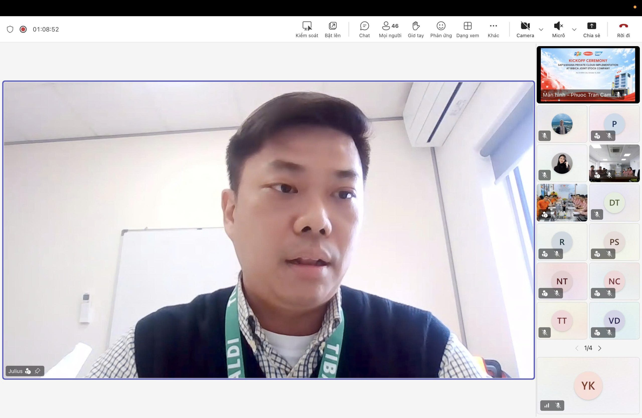 Bibica hợp tác cùng FPT triển khai dự án SAP S/4HANA Private Cloud hướng đến nâng cao năng lực quản trị 10 Ông Lioe Julius – Vice President Of It Group Momogi 1792116869