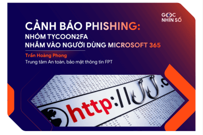 Cảnh báo Phishing: Nhóm Tycoon2FA nhắm vào người dùng Microsoft 365