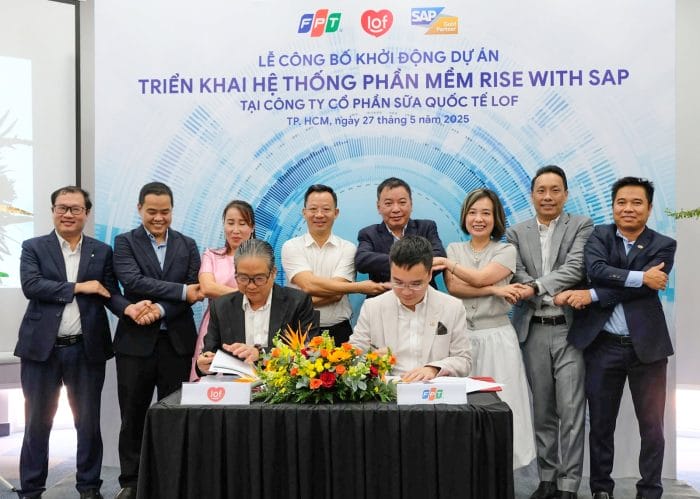 LOF và FPT khởi động dự án chuyển đổi số hoạt động quản trị doanh ...