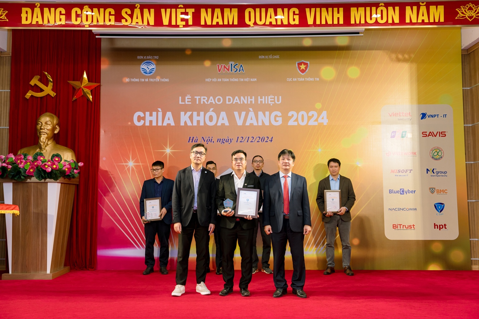 Giải thưởng Chìa khóa vàng 2024, hạng mục Top doanh nghiệp Việt Nam về mật mã, xác thực và chữ ký số