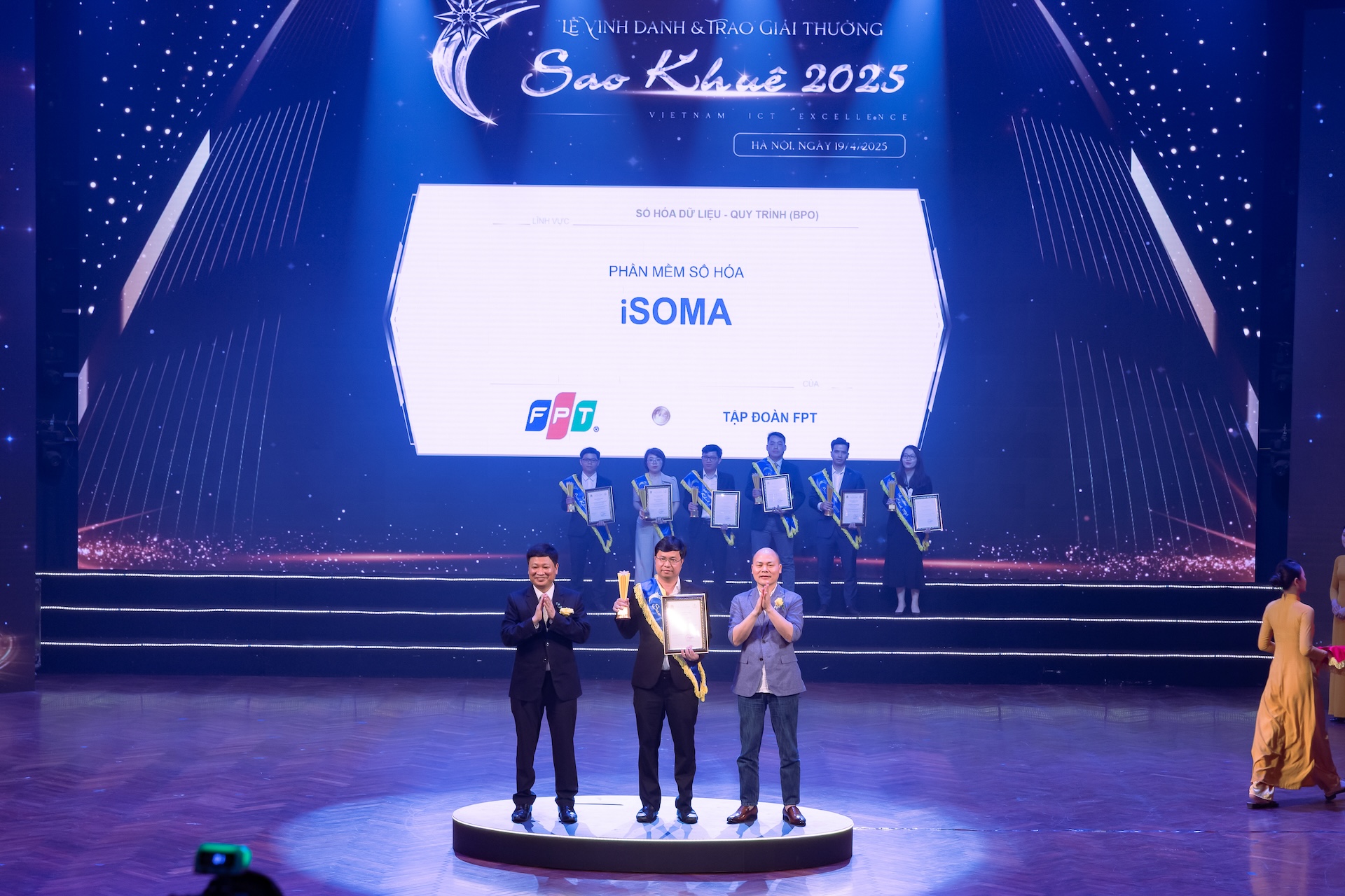 Phần mềm Số hóa – iSOMA đạt Giải thưởng Sao Khuê 2025