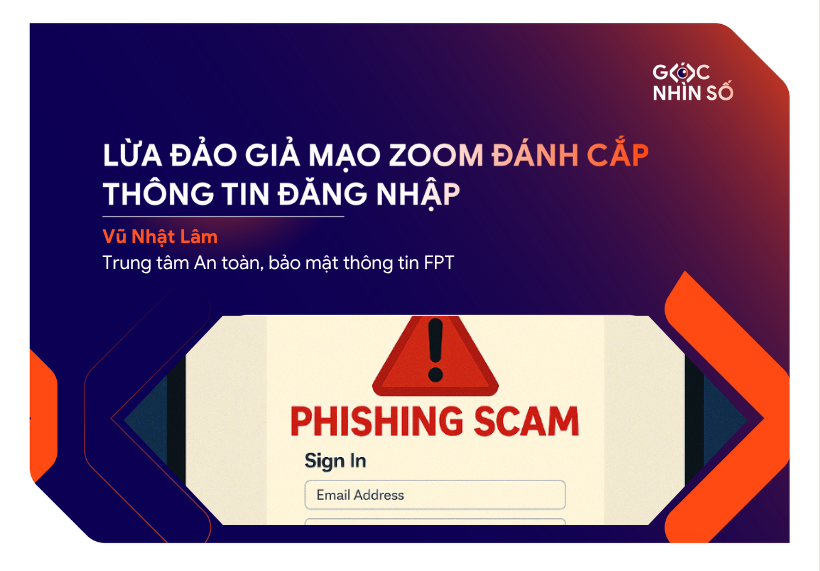 Cuộc Tấn Công Lừa Đảo Mới Giả Mạo Lời Mời Họp Zoom Để Đánh Cắp Thông Tin Đăng Nhập