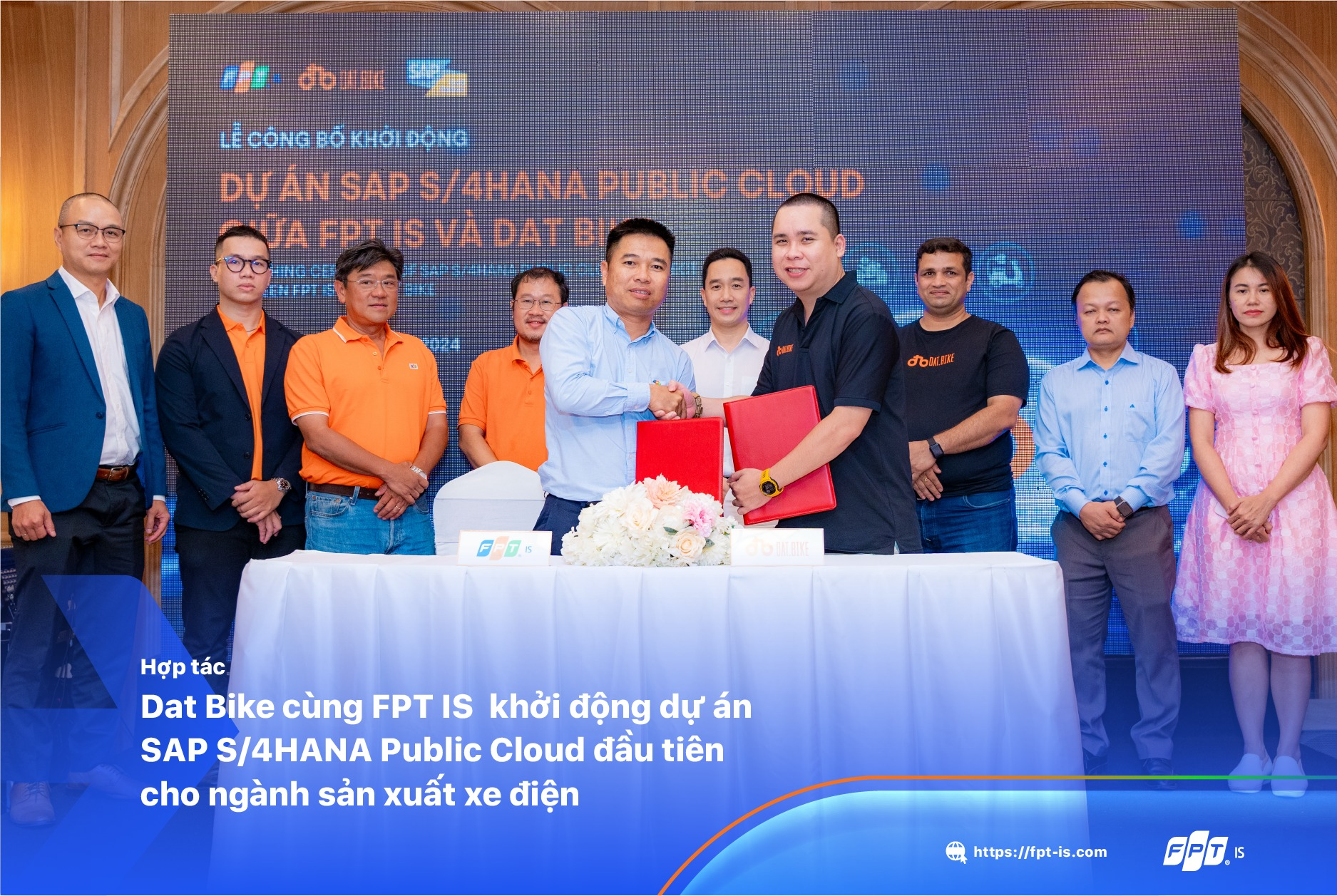 Dat Bike cùng FPT IS hợp tác triển khai SAP S/4HANA Public Cloud