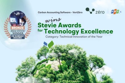 VertZéro – giải pháp Việt Nam duy nhất đạt giải thưởng Stevie Awards for Technology Excellence