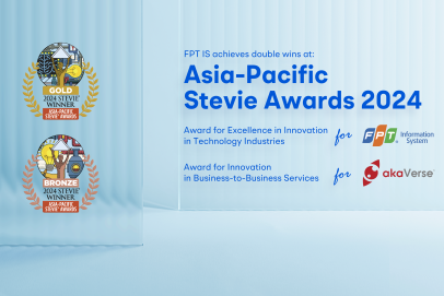 FPT IS giành 2 giải thưởng Stevie Awards Châu Á – Thái Bình Dương 2024