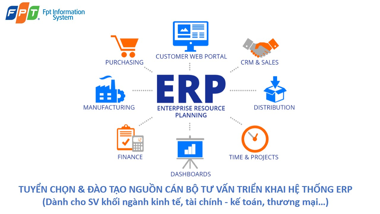 Phần mềm ERP của FPT IS