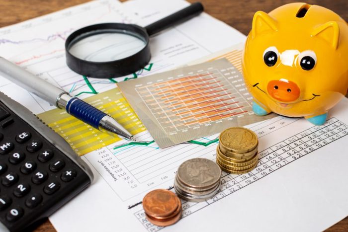 High View Piggy Bank Piles Coins 1750762799
