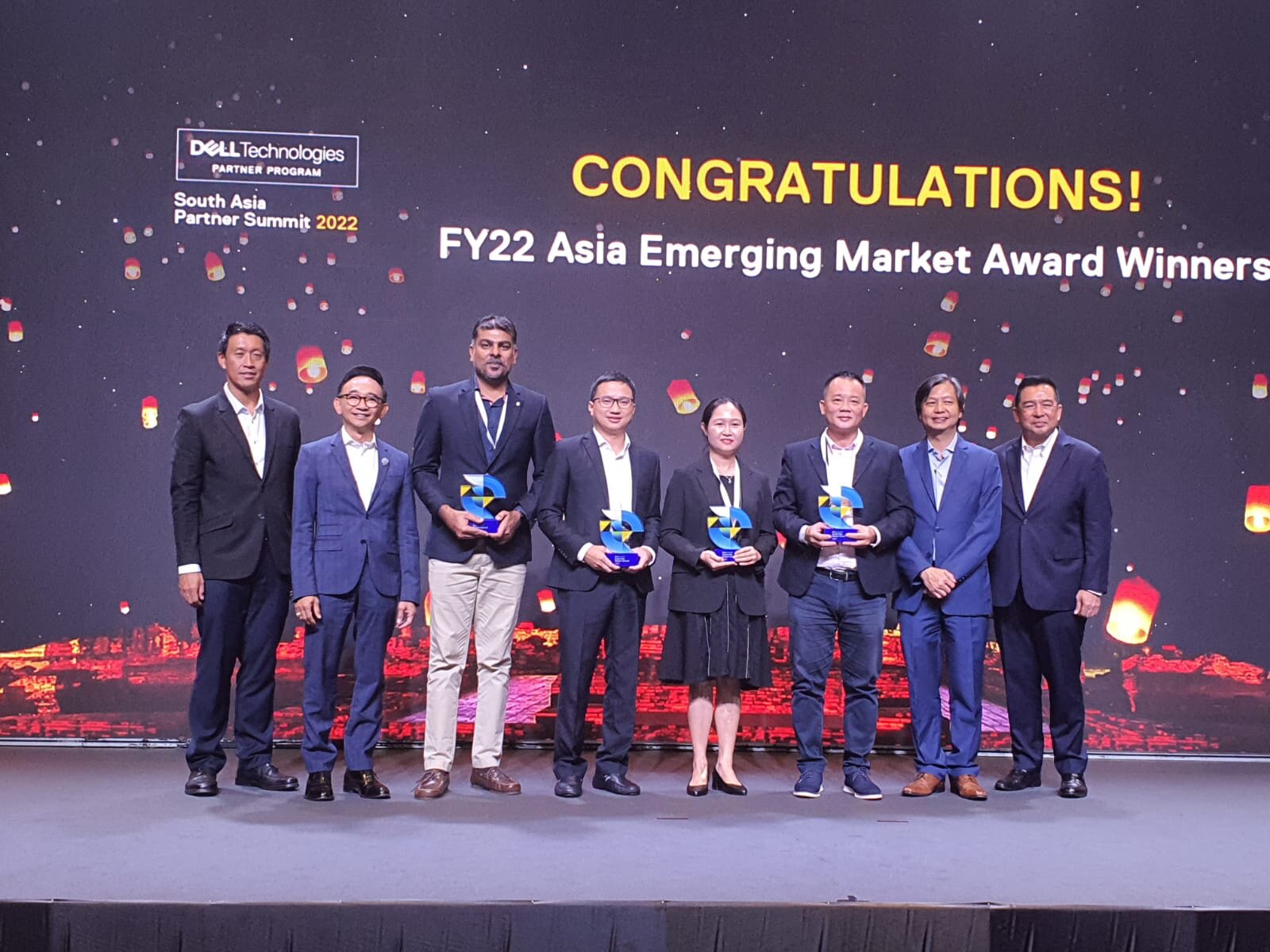 Dell Technologies FY22 Asia Emerging Market Award