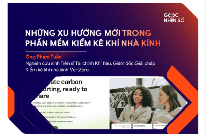 Những xu hướng mới trong phần mềm kiểm kê khí nhà kính hiện nay