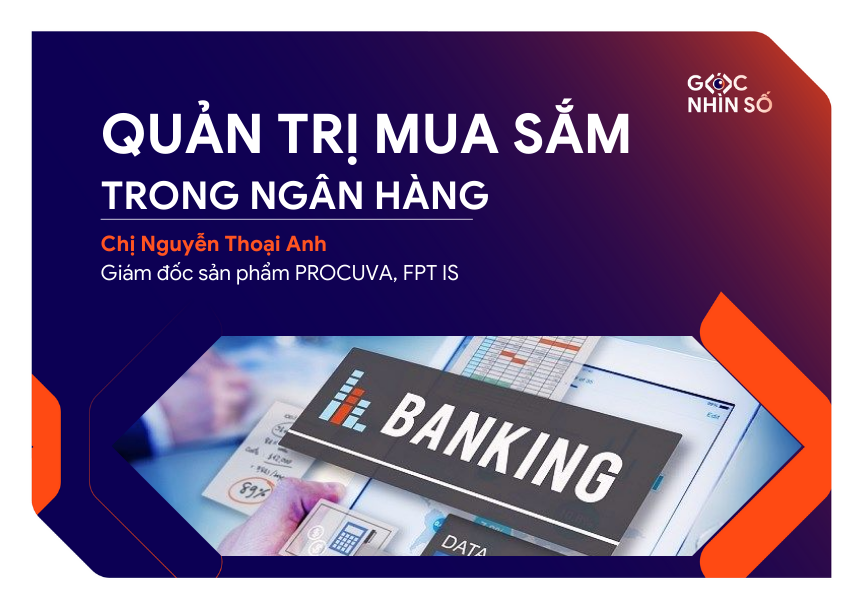 Tối ưu quản trị mua sắm trong ngân hàng