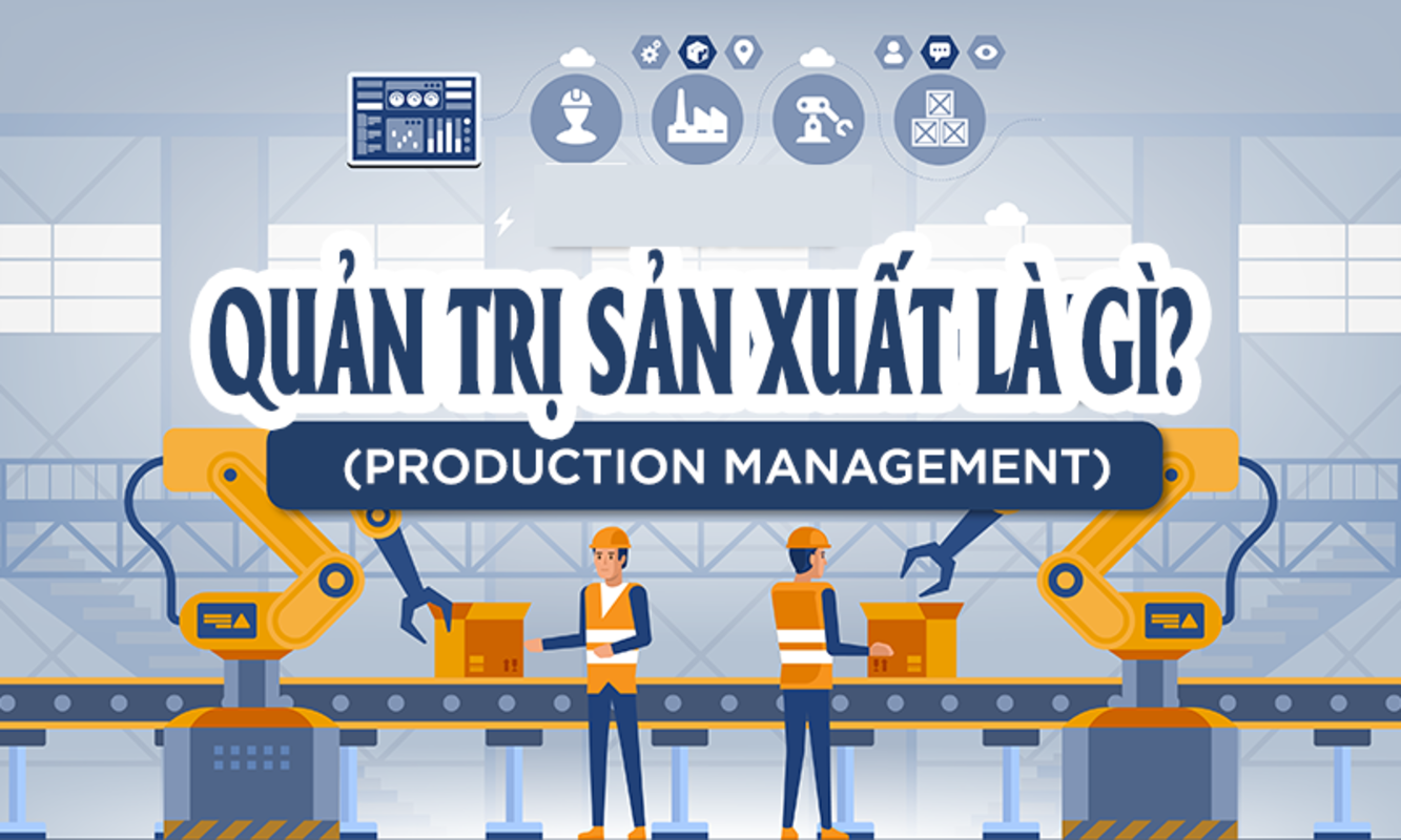 Quản trị sản xuất là tất cả các hoạt động xây dựng hệ thống sản xuất phục vụ cho việc tạo ra sản phẩm