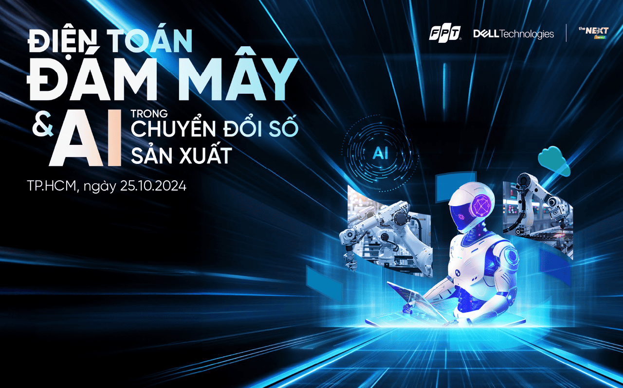 Điện toán đám mây và AI trong chuyển đổi số sản xuất